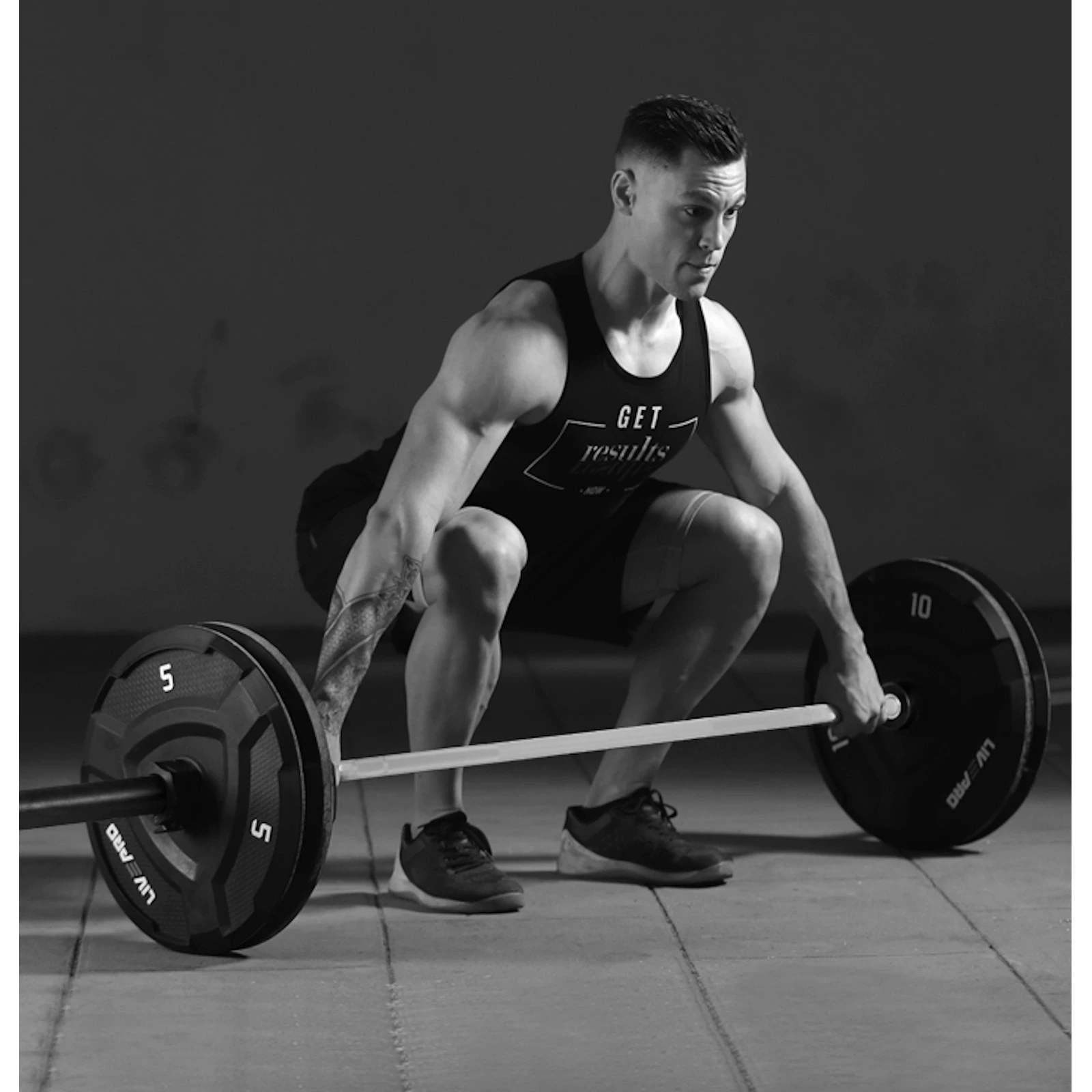 Livepro Fitness LIVEPRO Bumper Plate, Gummi 4 Livepro Fitness LIVEPRO Bumper Plate, Gummi - Bild 2