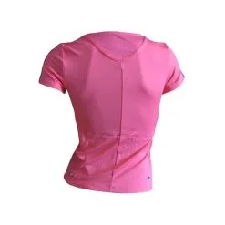 Adidas 3SA Tee -Tränings utrustning affär 3stripes coretee pink back detail