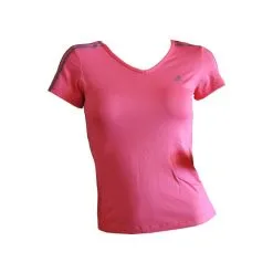 Adidas 3SA Tee -Tränings utrustning affär 3stripes coretee pink detail