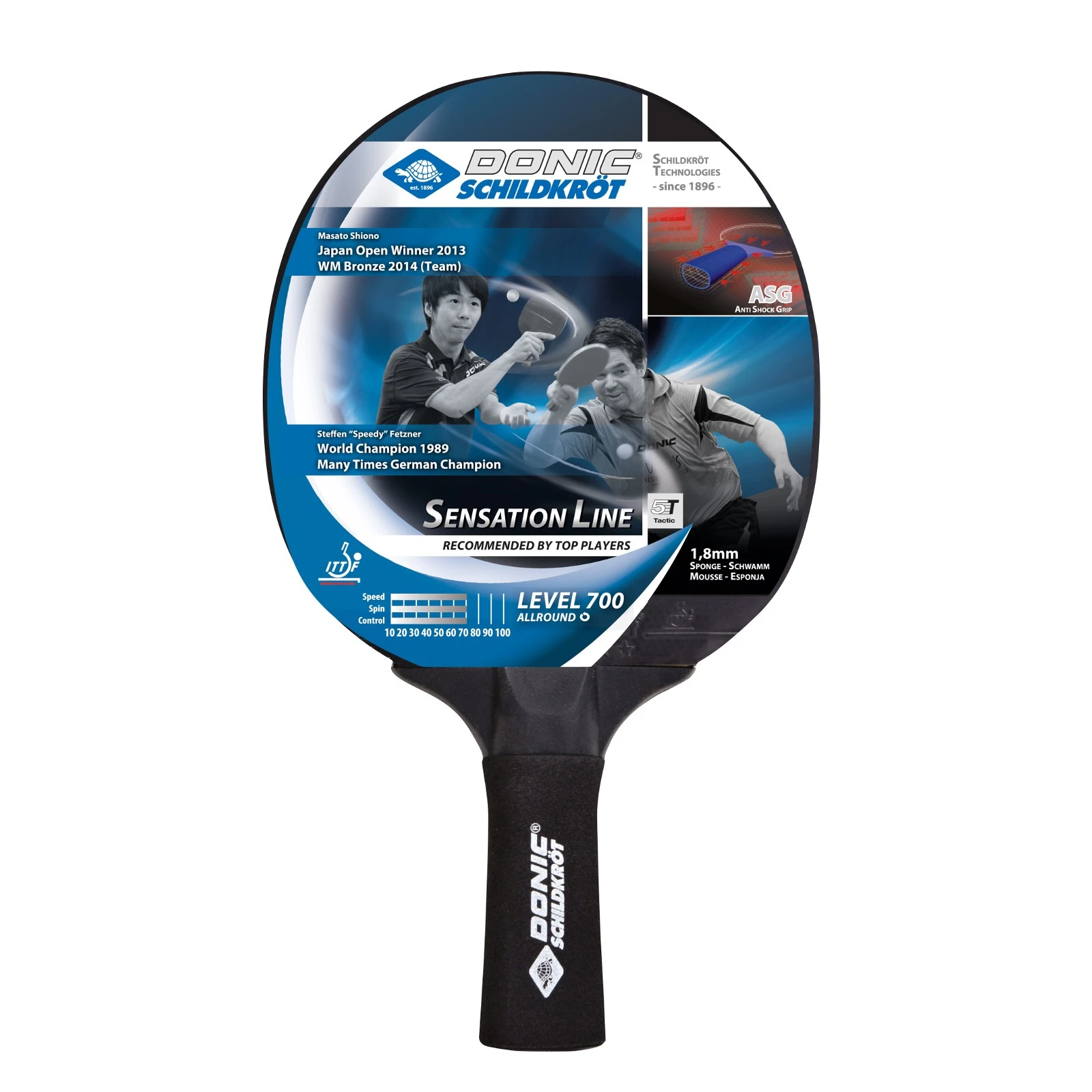Donic-Schildkröt Bordtennisracket Sensation 700 3 Donic-Schildkröt Bordtennisracket Sensation 700