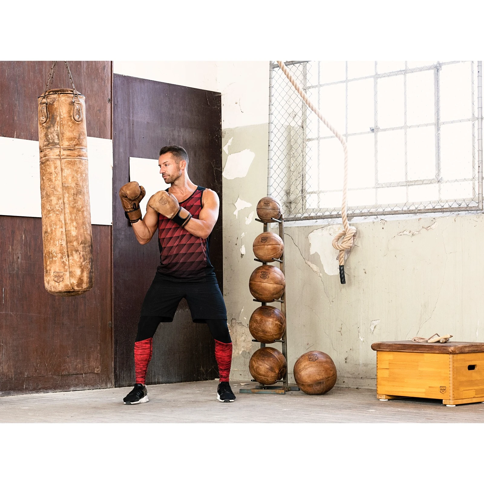 ARTZT Vitality ARTZT Vintageserie Boxningssäck Läder 4 ARTZT Vitality ARTZT Vintageserie Boxningssäck Läder - Bild 2