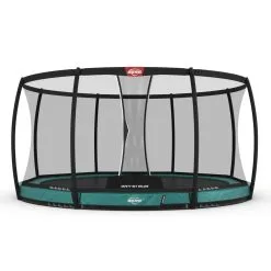 Berg Studsmatta InGround Champion För Trädgården Inklusive Säkerhetsnätet Deluxe