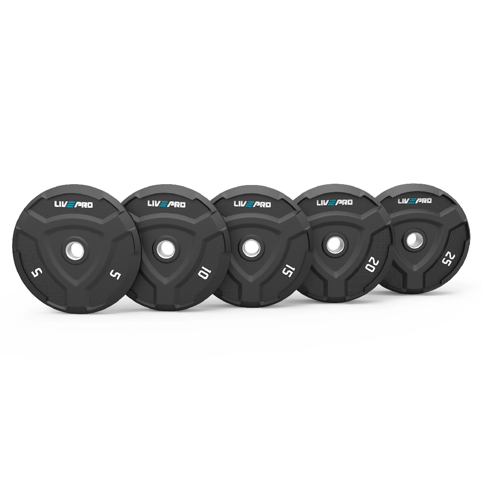 Livepro Fitness LIVEPRO Bumper Plate, Gummi 3 Livepro Fitness LIVEPRO Bumper Plate, Gummi
