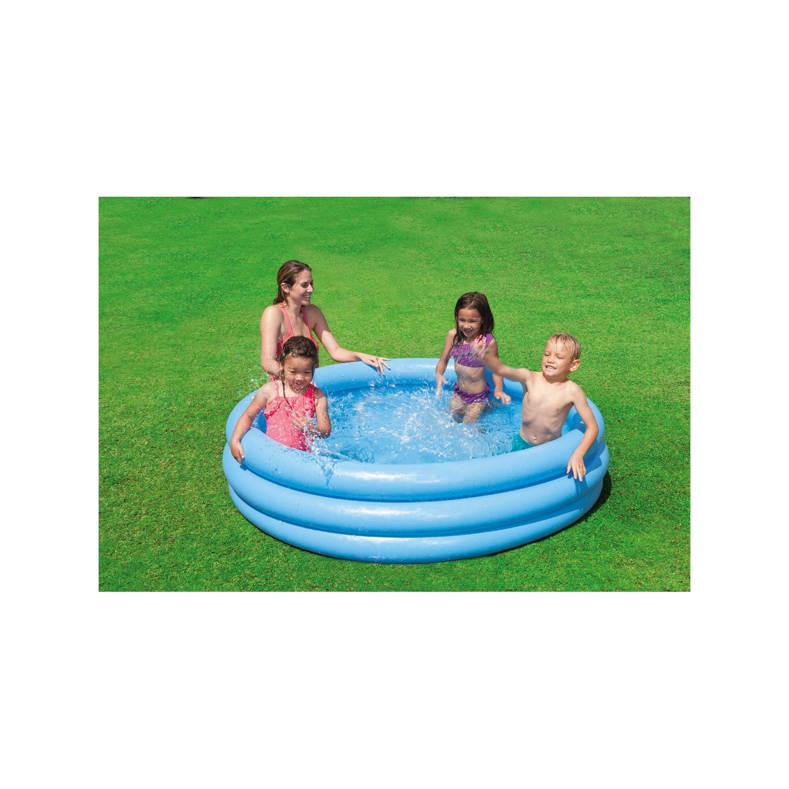 Intex Pool 3-Ring Crystalblue 4 Intex Pool 3-Ring Crystalblue - Bild 2