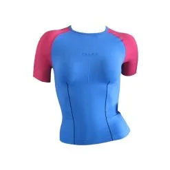 Falke Athletic Light Short Sleeve Women -Tränings utrustning affär athleticlight shortsleeve ocean detail