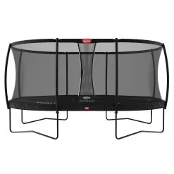 Berg Studsmatta Grand Champion För Trädgården Inklusive Säkerhetsnätet Deluxe -Tränings utrustning affär berg grandchampion 520 black deluxe 1600