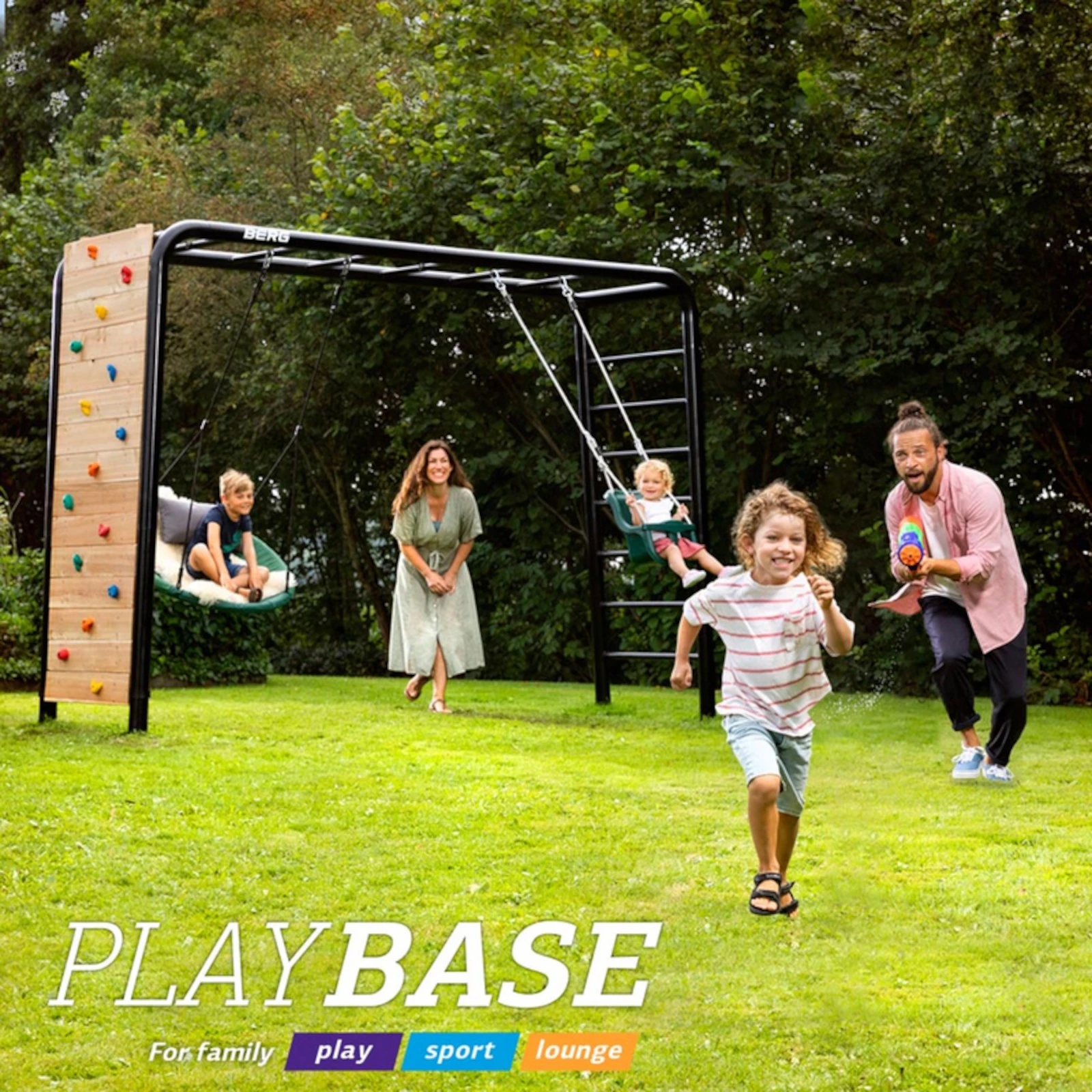 Berg PlayBase Klättervägg 4 Berg PlayBase Klättervägg - Bild 2