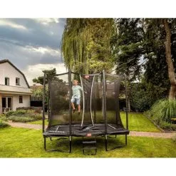 Berg Studsmatta Ultim Favorit För Trädgården Inklusive Säkerhetsnätet Comfort -Tränings utrustning affär berg ultim favorit regular schwarz mood 1600