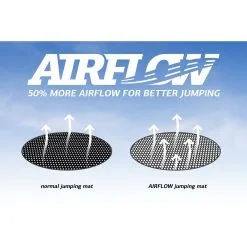 Berg Trampolin Ultim Champion InGround Sports (2022) -Tränings utrustning affär berg airflowlogo 1 1600 4