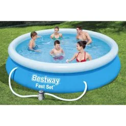 Bestway Fast Set Pool-set Med Filterpump -Tränings utrustning affär bestway fast set pool 06 1600