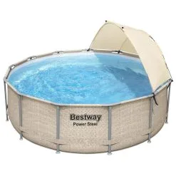 Bestway Power Steel Frame Pool Komplett Set