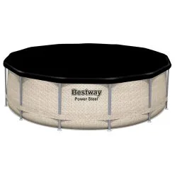 Bestway Power Steel Frame Pool Komplett Set -Tränings utrustning affär bestway pool komplett set 5614V abdeckplane 1600