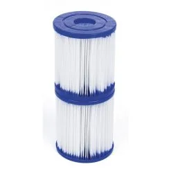 Bestway Flowclear Filterpatron Dubbelpack -Tränings utrustning affär bestway filterkartuschen 58093 4 1600