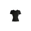 Falke Comfort Cool Short Sleeve Women -Tränings utrustning affär comfortcool shortsleeve schwarz detail