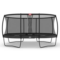 Berg Studsmatta Grand Champion För Trädgården Inklusive Säkerhetsnätet Deluxe