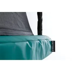 Berg Studsmatta Grand Favorit För Trädgården Inklusive Säkerhetsnätet Comfort -Tränings utrustning affär grand favorit green2Bcomfort detail 4 1600
