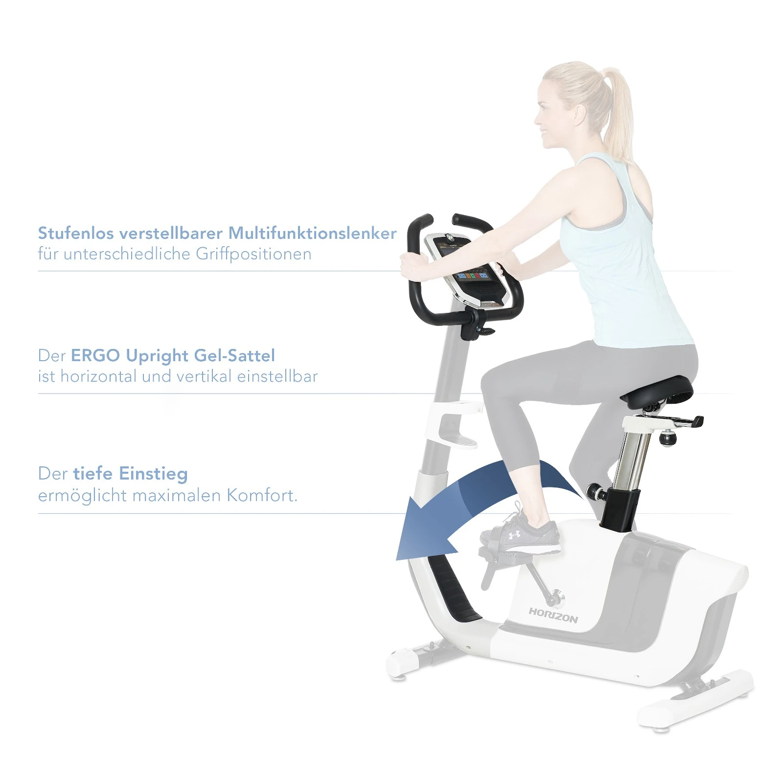Horizon Fitness Horizon Motionscykel Comfort 8.1 10 Horizon Fitness Horizon Motionscykel Comfort 8.1 - Bild 8