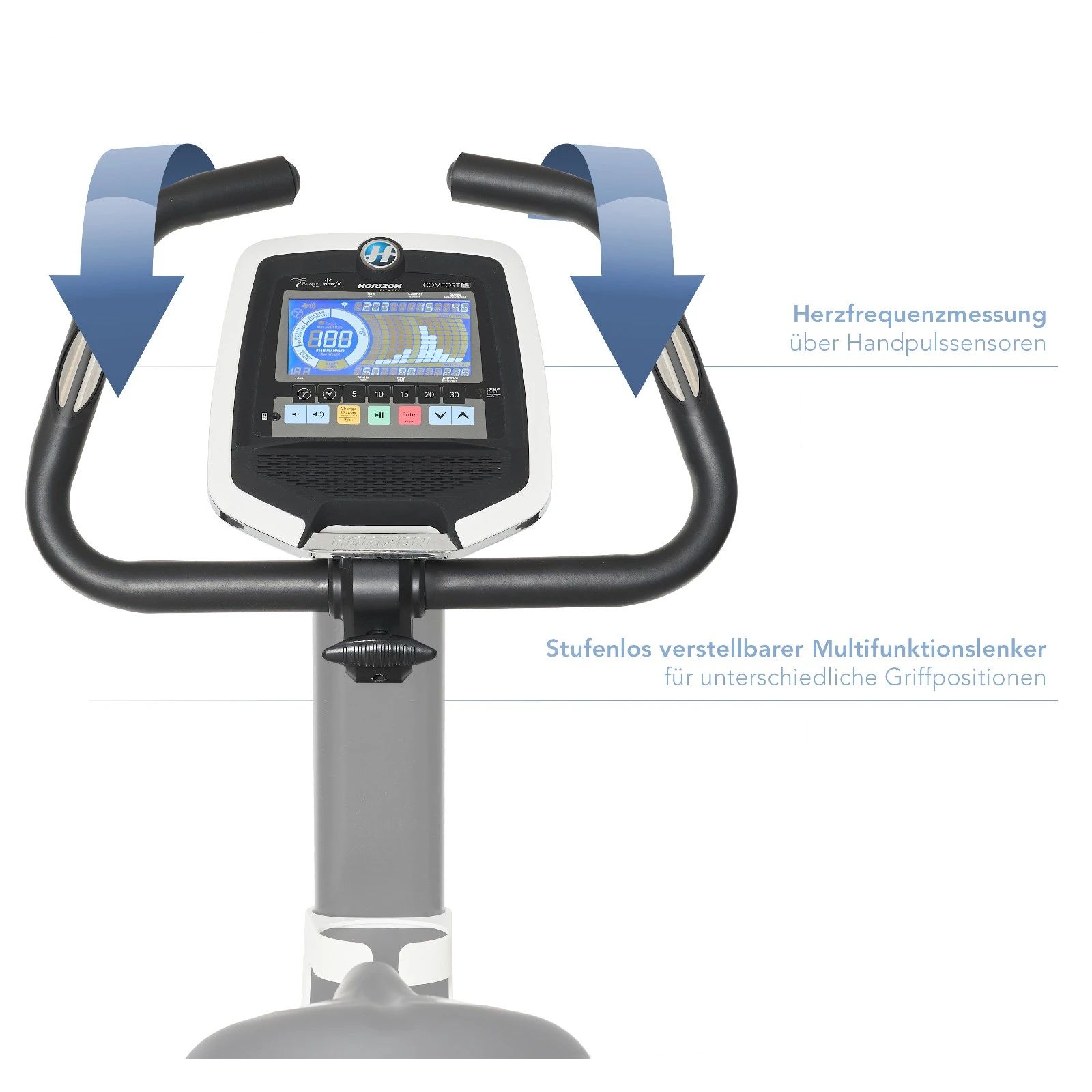 Horizon Fitness Horizon Motionscykel Comfort 8.1 12 Horizon Fitness Horizon Motionscykel Comfort 8.1 - Bild 10