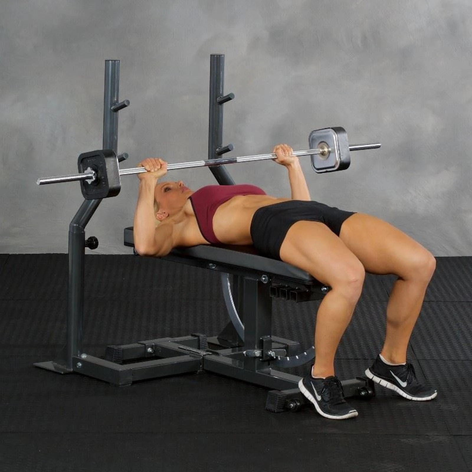 Ironmaster Skivstångsställ Till Super Bench Träningsbänk 8 Ironmaster Skivstångsställ Till Super Bench Träningsbänk - Bild 6