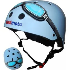 Kiddimoto Hjälm Stlk M -Tränings utrustning affär kmh007 bluegoggle 1600