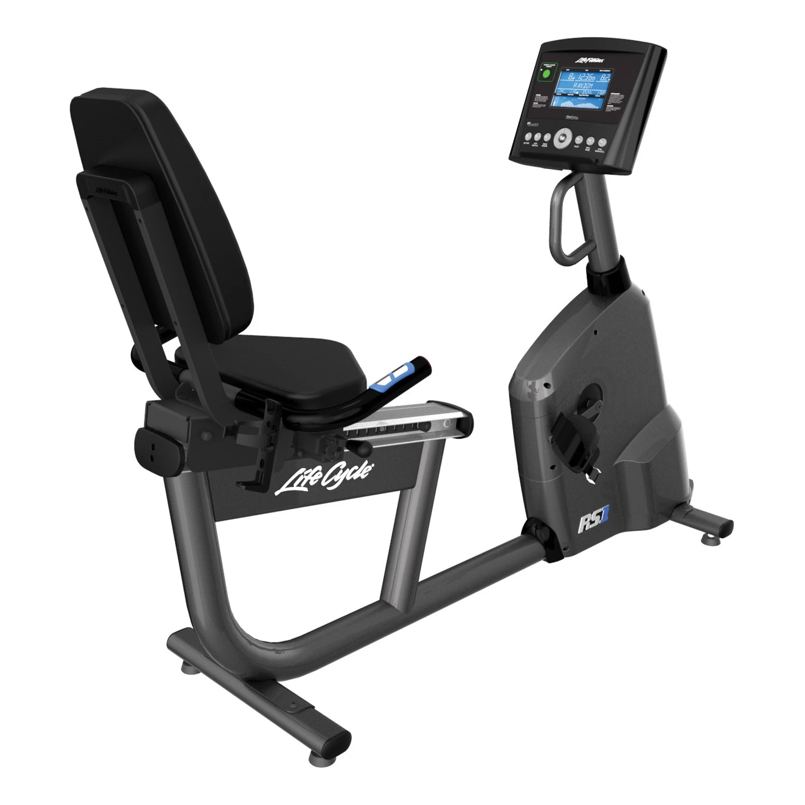 Life Fitness Recumbentcykel RS1 Go 3 Life Fitness Recumbentcykel RS1 Go