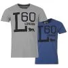 Lonsdale T-tröja "L" Graphic Tee -Tränings utrustning affär lonsdale graphic shirt 001 d