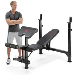 Marcy Träningsbänk BE5000 19 Marcy Träningsbänk BE5000 -Tränings utrustning affär marcy olympic bench be5000 09 1600