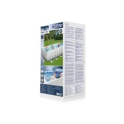 Bestway Power Steel Frame Pool-set Rektangulär -Tränings utrustning affär power steel frame pool eckig verpackung 1600