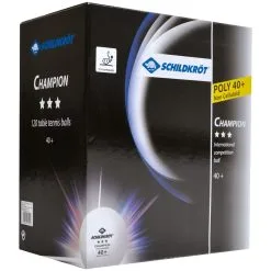 Donic-Schildkröt 3* Pingisboll Avantgarde Poly -Tränings utrustning affär schildkroet champion ball 608542 120 packung 1600