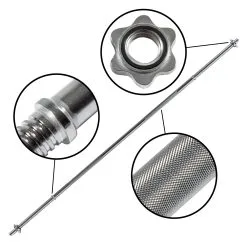 Taurus Skivstång Med Stjärnlås 220 Cm