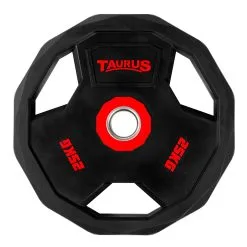 Taurus 50 Mm-viktskiva PU 3G Pro -Tränings utrustning affär taurus 50mm pu hantelscheibe 03 1600