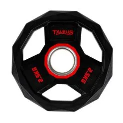 Taurus 50 Mm-viktskiva PU 3G Pro -Tränings utrustning affär taurus 50mm pu hantelscheibe 08 1600