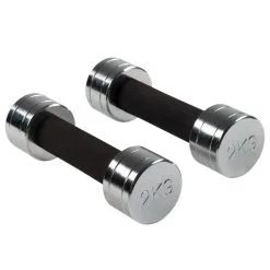 Taurus Krom-hantlar -Tränings utrustning affär taurus chrome dumbbell cf 1 04 1600