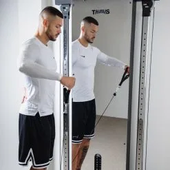 Taurus Kabeldragmaskin Design Line Dual -Tränings utrustning affär taurus dual pulley mirror 05 1600