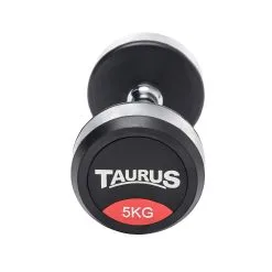 Taurus Studio Kompakt Hantel Gummibeklädd -Tränings utrustning affär taurus dumbbell 03 1600 1