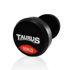 Taurus Studio Kompakt Hantel Gummibeklädd -Tränings utrustning affär taurus dumbbell 06 1600