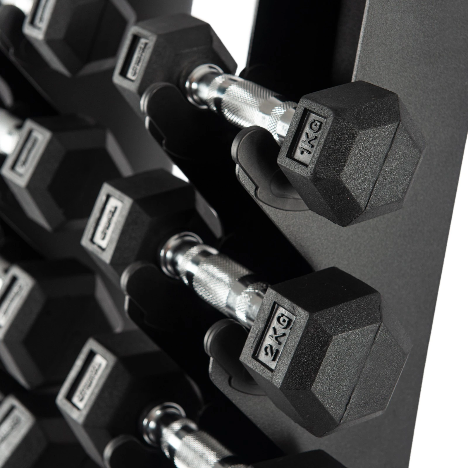 Taurus HexHantel-set 1–10 Kg Inkl. Hantelställning 5 Taurus HexHantel-set 1–10 Kg Inkl. Hantelställning - Bild 3