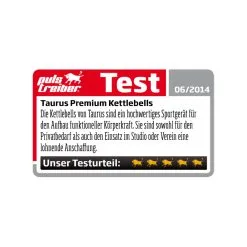 Taurus Premium Kettlebell -Tränings utrustning affär taurus kettlebell test 1600