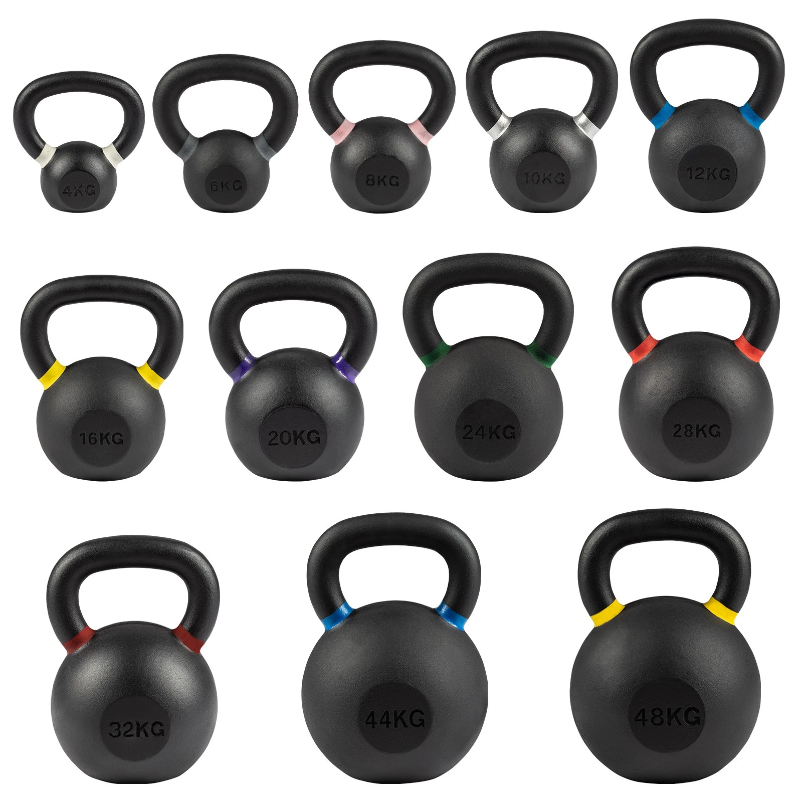 Taurus Studio Kettlebell Pro Set 4-20 Kg 4 Taurus Studio Kettlebell Pro Set 4-20 Kg - Bild 2