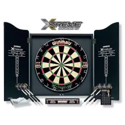 Dartboard/Cabinet-Set Winmau Xtreme Inkl. Zub.